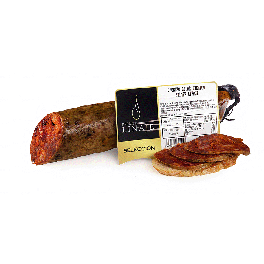 CHORIZO IB&Eacute;RICO CULAR 450 G. APROX.
