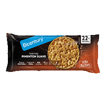 TORTITAS PIMENT&Oacute;N SUAVE 22% PROTE&Iacute;NA 82 G.