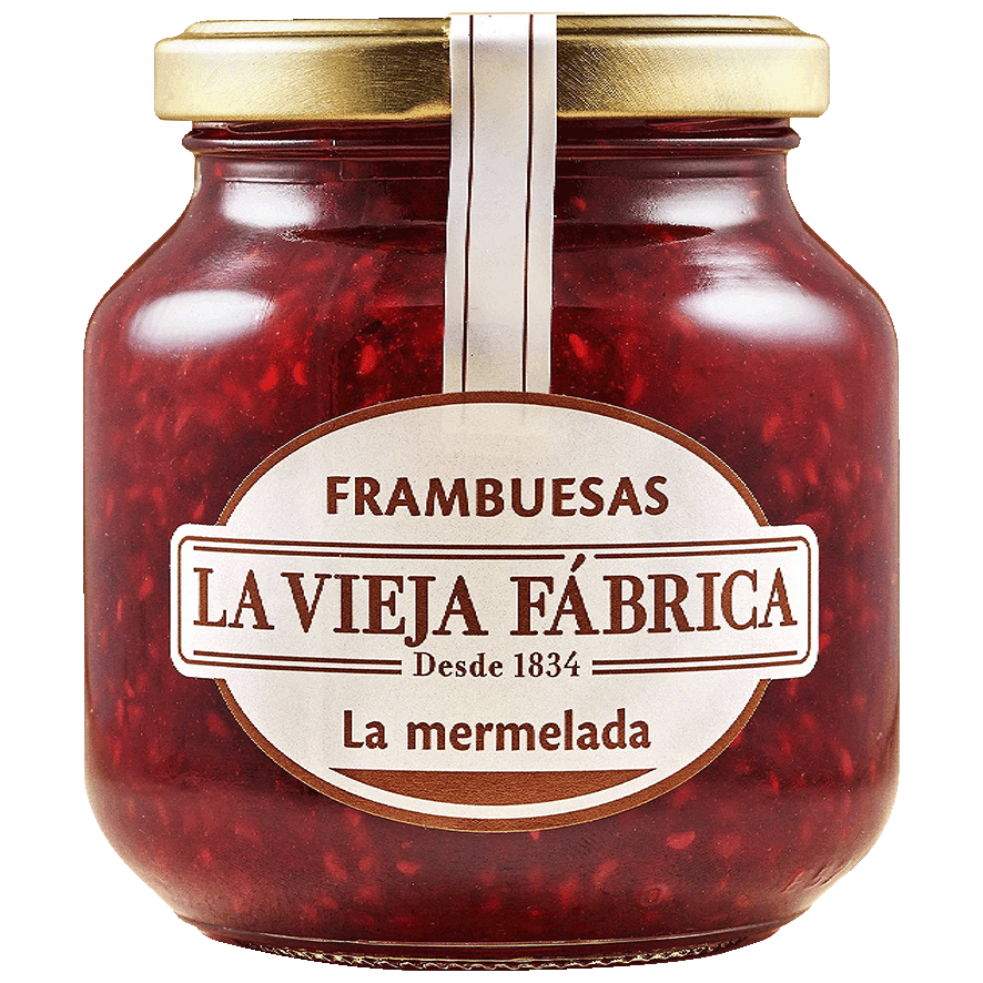 MERMELADA DE FRAMBUESAS 280 G.