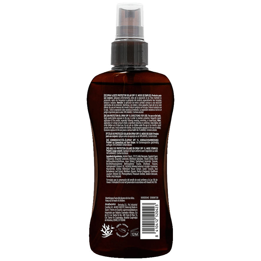 ACEITE PROTECTOR BRONZE SPF 15 100 ML.