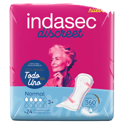 COMPRESA NORMAL INCONTINENCIA 24 UDS.