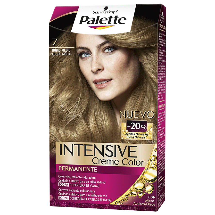 TINTE INTENSIVE COLORATION N&ordm; 7 1 UNIDAD