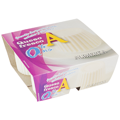 QUESO FRESCO DESNATADO 62,5 GRS. PACK 4
