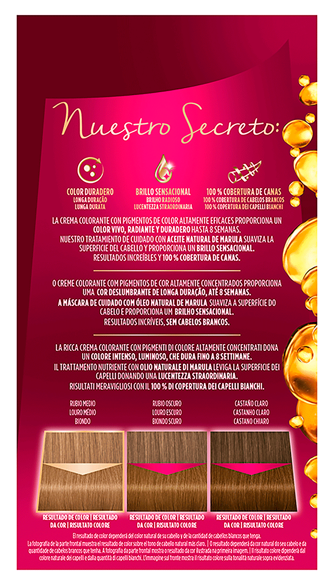 TINTE INTENSIVE COLORATION N&ordm; 7 1 UNIDAD
