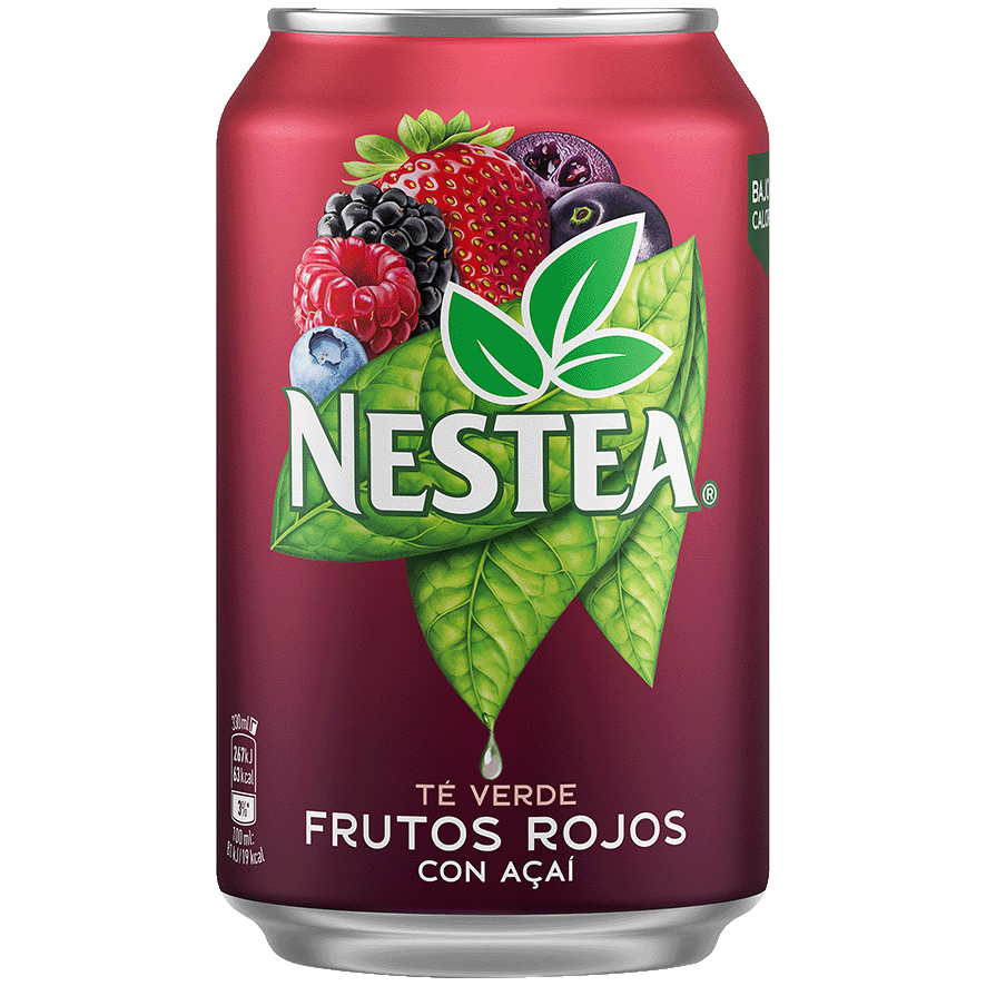 T&Eacute; VERDE FRUTOS ROJOS CON A&Ccedil;AI 33 CL.