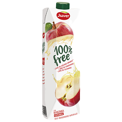 ZUMO DE MANZANA 100% FREE 1 LITRO
