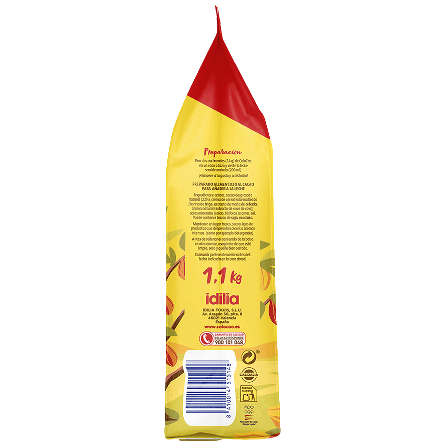 CACAO SOLUBLE 1,1 KILOS