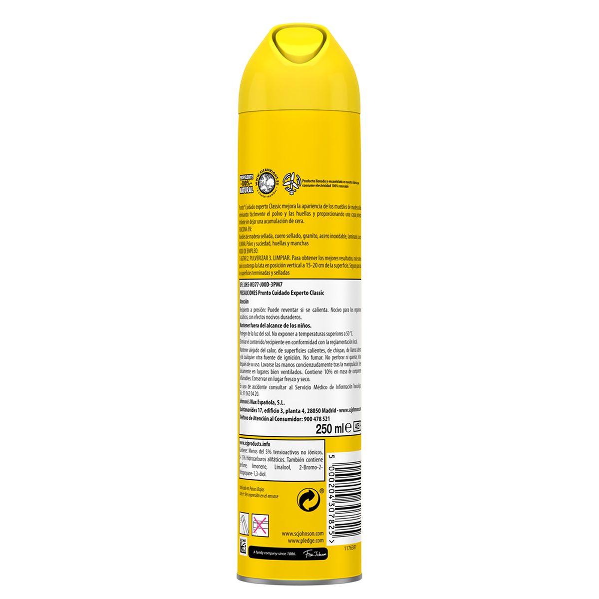LIMPIA MUEBLES 250 ML.