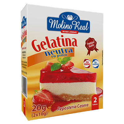 GELATINA NEUTRA EN POLVO 20 G.