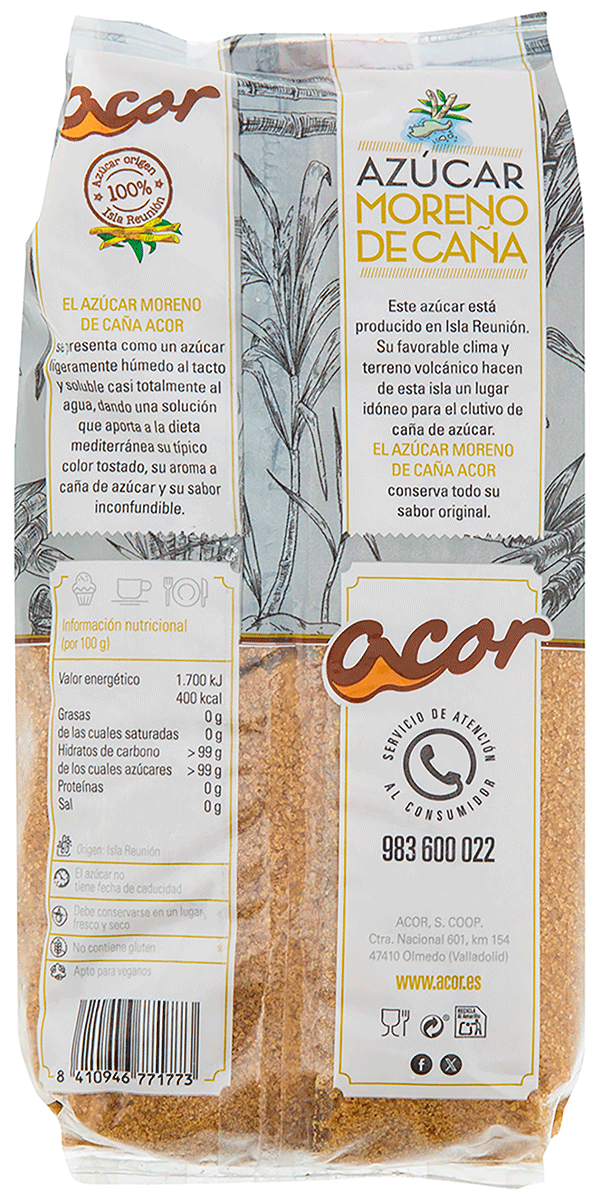 AZ&Uacute;CAR MORENO 1 KILO