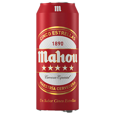 CERVEZA 5 ESTRELLAS 50 CL.