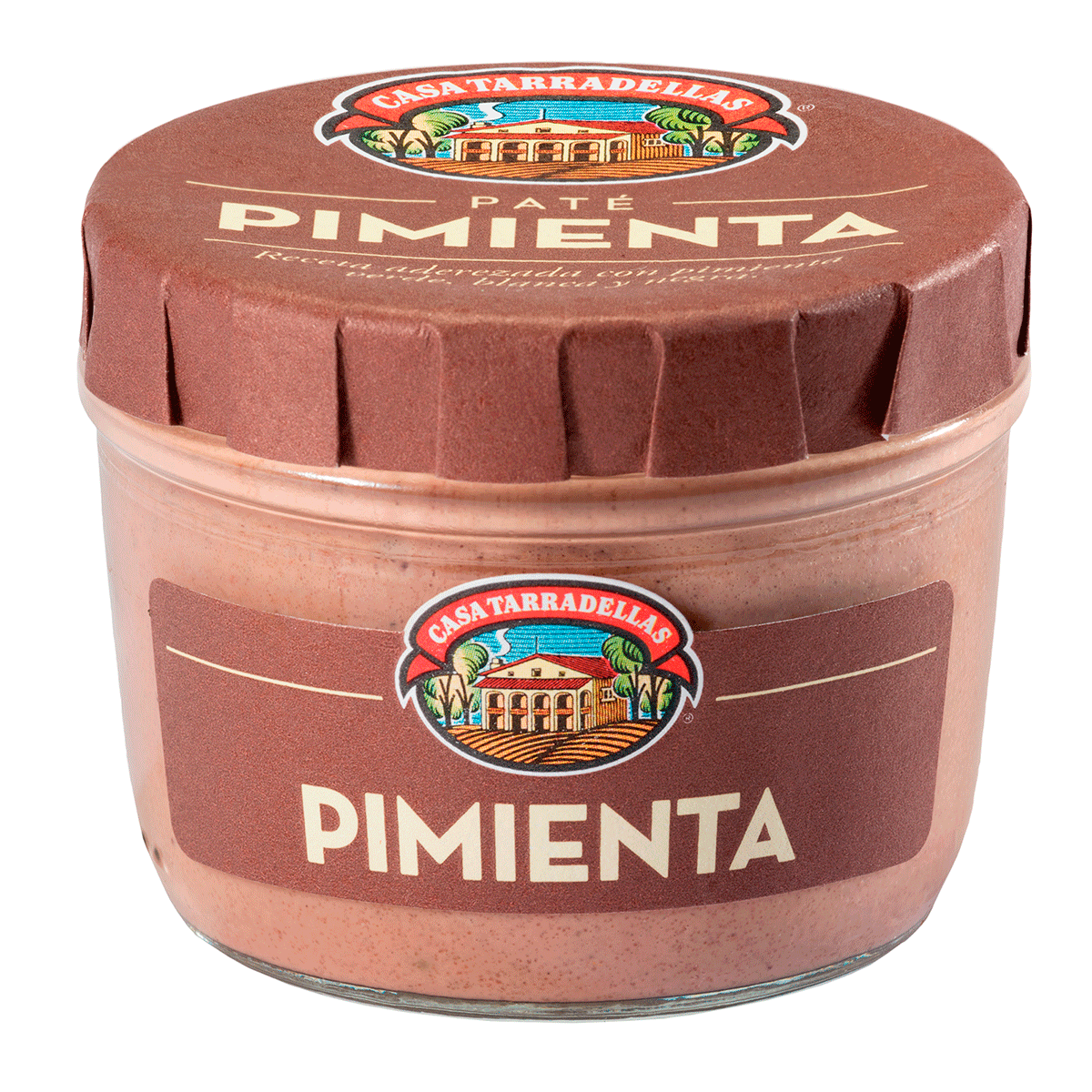 PAT&Eacute; A LA PIMIENTA 125 G.
