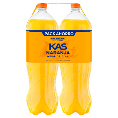 REFRESCO DE NARANJA 2 LITROS PACK 2
