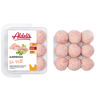 ALB&Oacute;NDIGAS DE POLLO 420 G.
