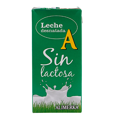 LECHE DESNATADA SIN LACTOSA 1 LITRO