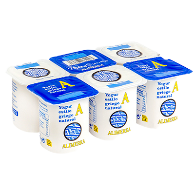 YOGUR GRIEGO NATURAL 125 G. PACK 6