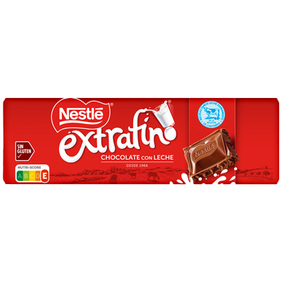 CHOCOLATE CON LECHE EXTRAFINO 250 G.