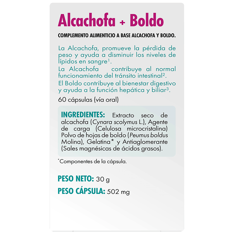 ALCACHOFA 50 CAPSULAS