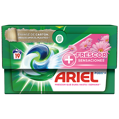 DETERGENTE FRESCOR SENSACIONES 19 CAPSULAS
