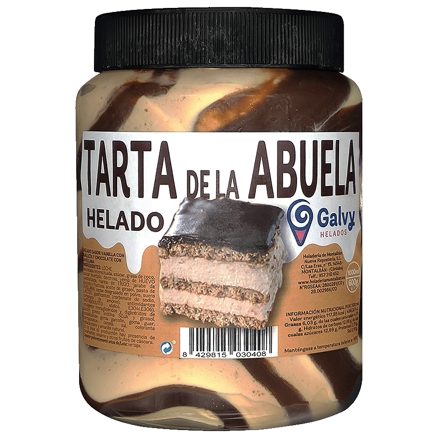 HELADO TARTA DE LA ABUELA 1 LITRO