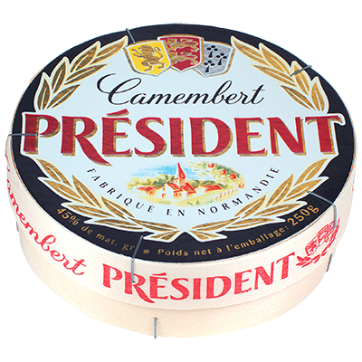 QUESO CAMEMBERT ENTERO 250 GRS.