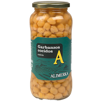 GARBANZOS COCIDOS 400 G.