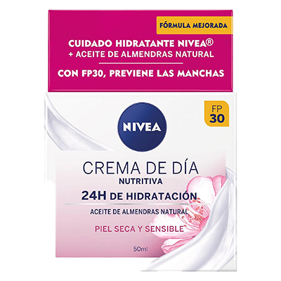 CREMA DE D&Iacute;A FP30 PIEL SECA-SENSIBLE 50 ML.
