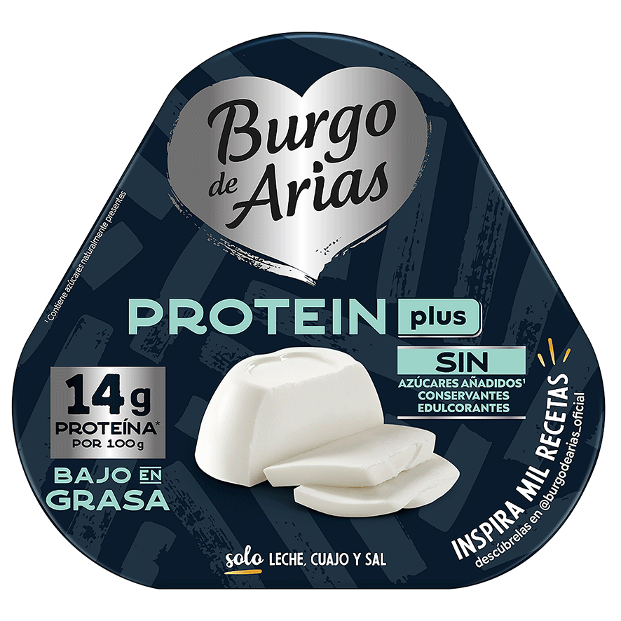 QUESO FRESCO PROTEIN PLUS 70 G. PACK 3