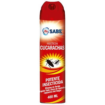 INSECTICIDA CUCARACHAS 400 ML.