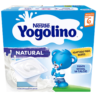 YOGOLINO NATURAL 100 G. PACK 4