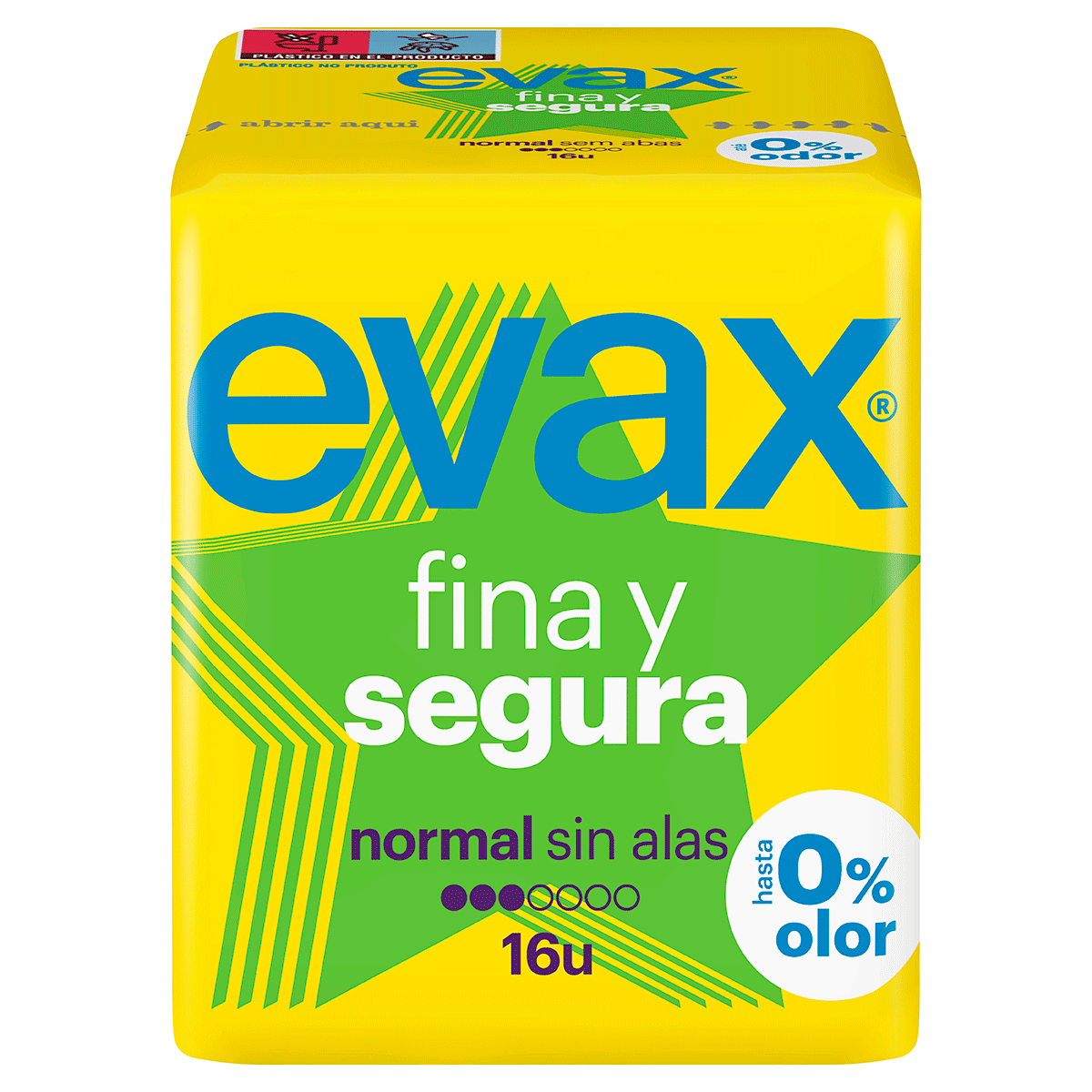 COMPRESA FINA Y SEGURA NORMAL, 16 UDS.