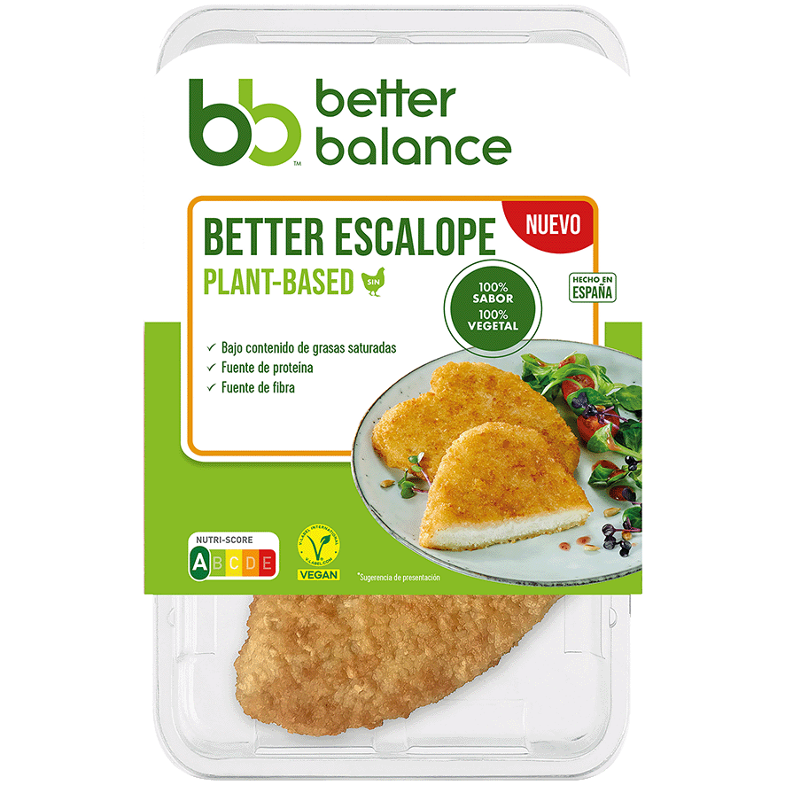 ESCALOPE VEGETARIANO 160 G.