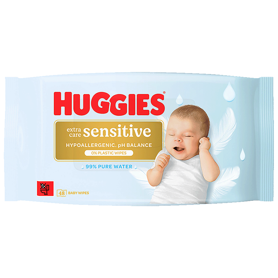 TOALLITAS EXTRA CARE SENSITIVE 48 UDS.