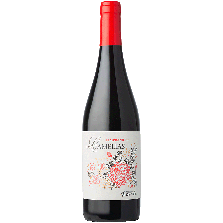 VINO TEMPRANILLO, TINTO 75 CL.