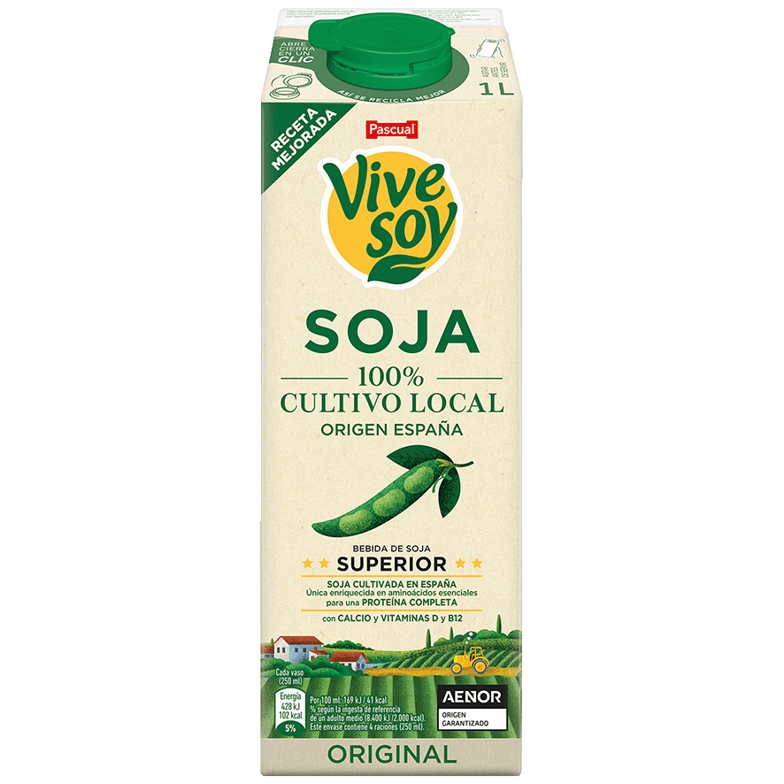 BEBIDA DE SOJA ORIGINAL 1 LITRO