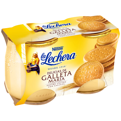 DEL&Iacute;CIAS DE GALLETA MAR&Iacute;A 125 G. PACK 2