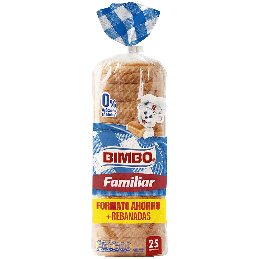 PAN DE MOLDE PARA S&Aacute;NDWICH 700 G.