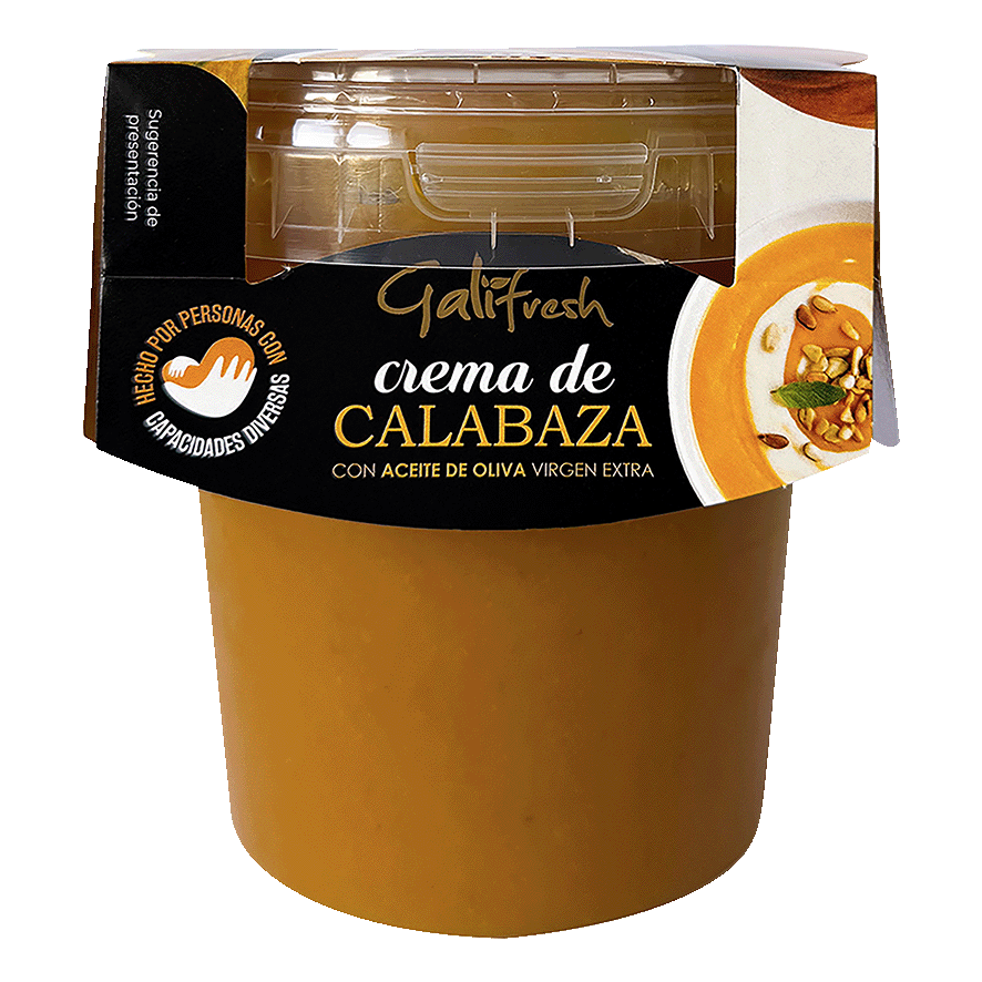 CREMA DE CALABAZA 850 ML.