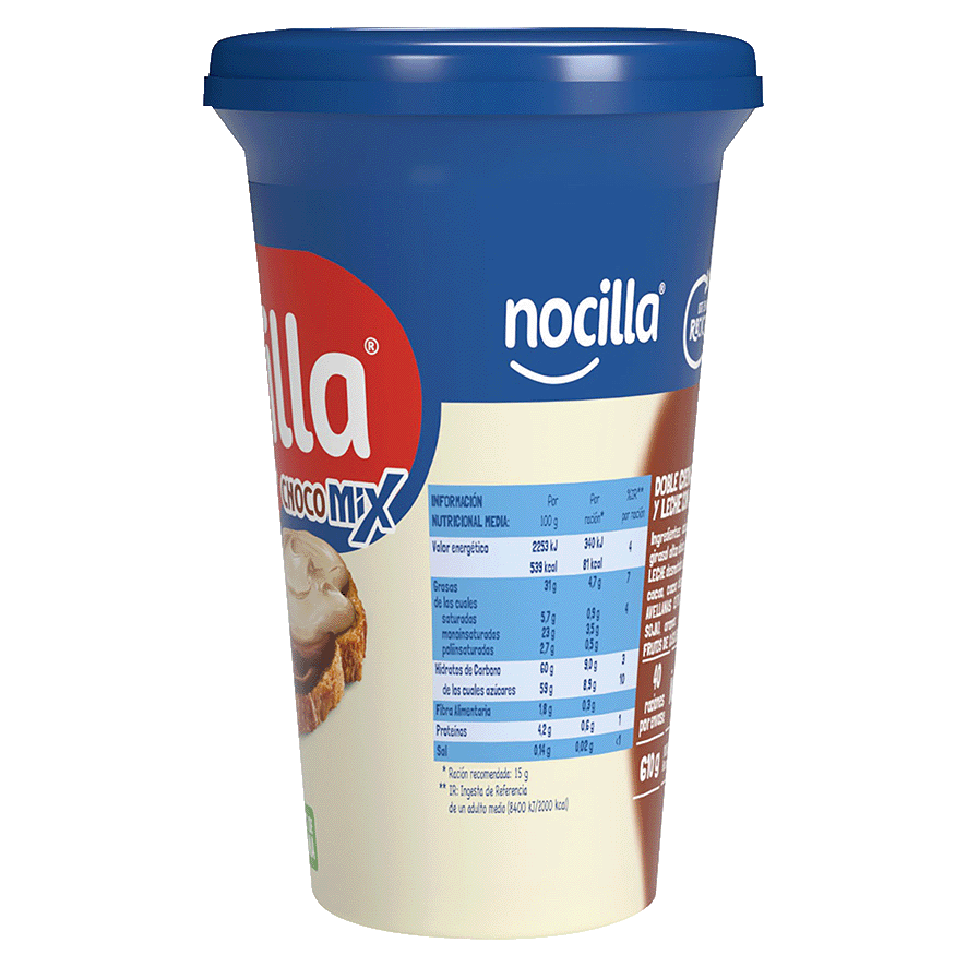 CREMA DE CACAO CHOCOMIX 610 G.