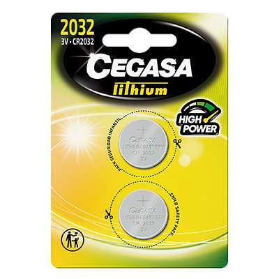 PILAS DE LITIO CR2032 3V 2 UDS.