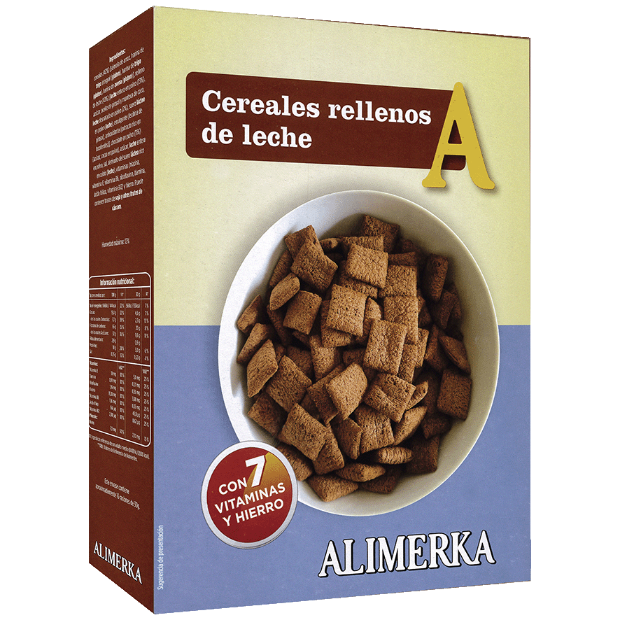 ALMOHADILLAS RELLENAS DE LECHE 500 G.