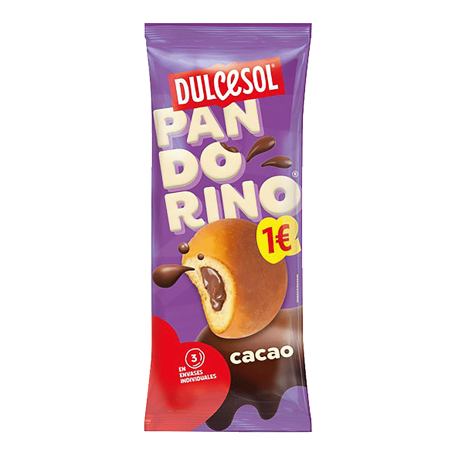 PANDORINOS RELLENOS DE CACAO 135 G.