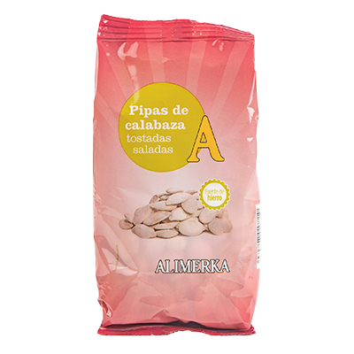PIPAS DE CALABAZA SAL 125 G.
