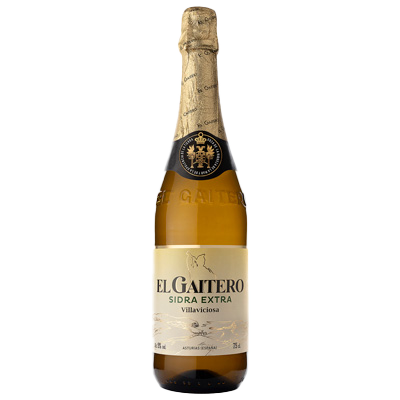 SIDRA ACHAMPANADA ETIQUETA DORADA 75 CL.