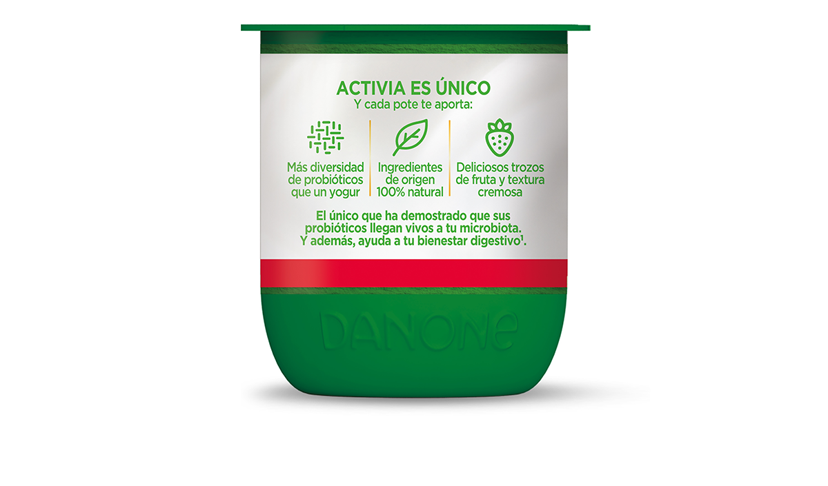 YOGUR CON FRESAS 120 G. PACK 4