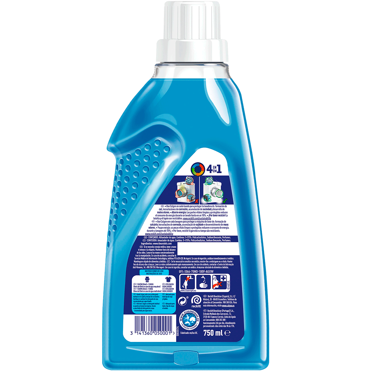 GEL ANTICAL 750 ML.