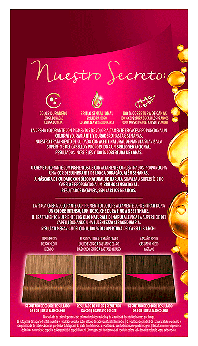 TINTE N&ordm;5 CASTA&Ntilde;O CLARO 115 ML.