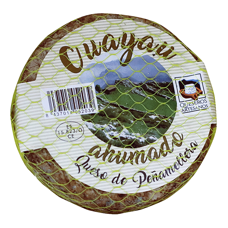 QUESO CUAYAU AHUMADO 300 G.