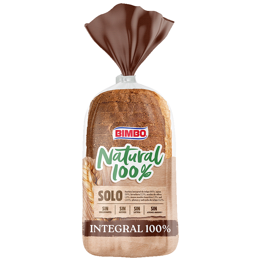 PAN INTEGRAL 100% NATURAL 460 G.
