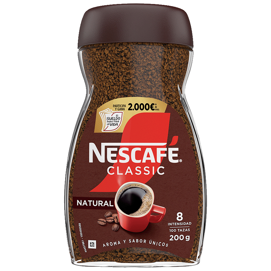 CAF&Eacute; SOLUBLE NATURAL 200 G.